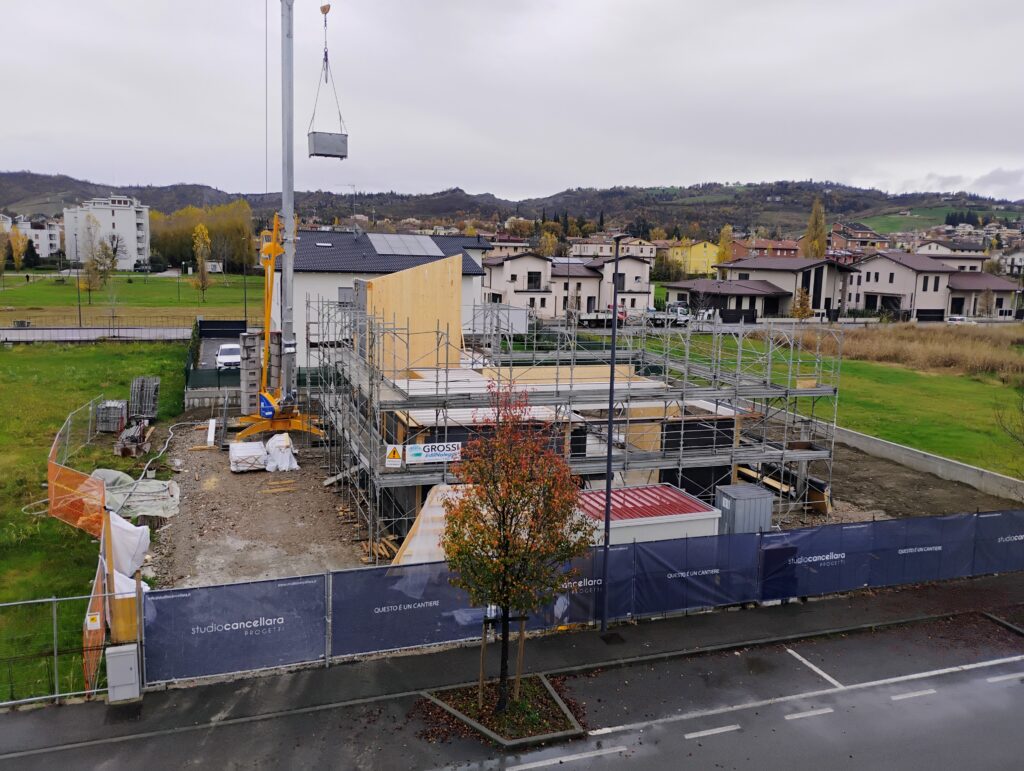 casa in legno modena, struttura xlam e telaio