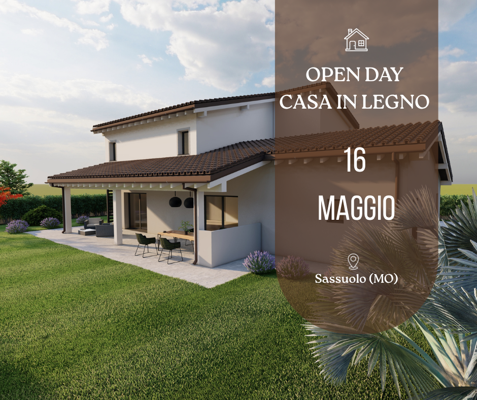 Open day MODENA casa in legno